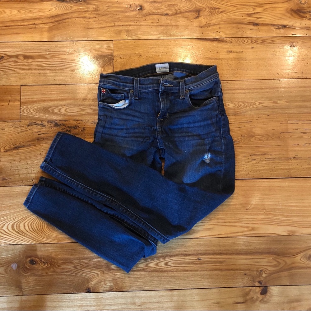 Hudson Ripped Jeans